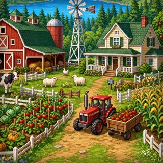 Pixel Farm Blast icon