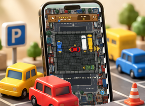 Pixel Car Jam scene