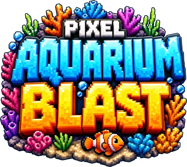 Pixel Aquarium Blast logo
