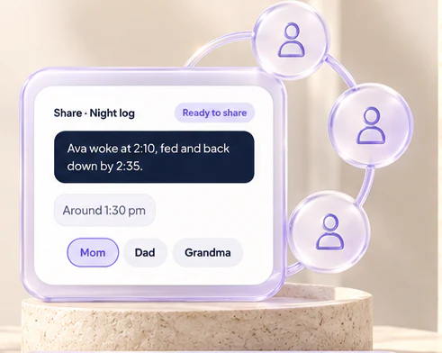 Share the night shift.
